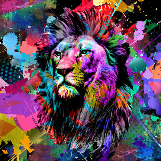 Street Art Canvas Framed Poster | Wall Art - Home Decor