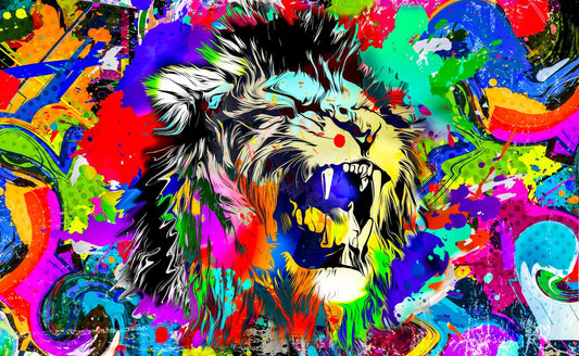 Street Art Canvas Framed Poster | Wall Art - Home Decor