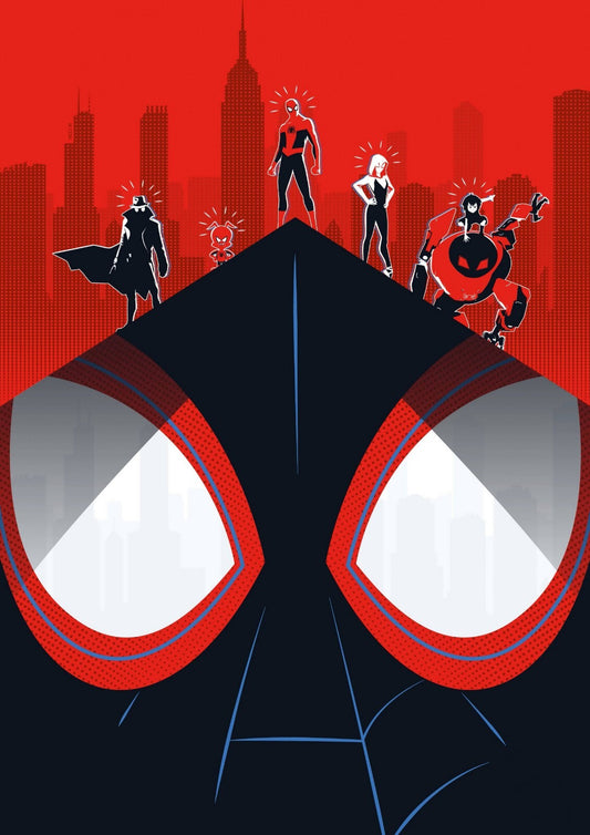 Spider Man Canvas Framed Poster | Wall Art - Home Decor