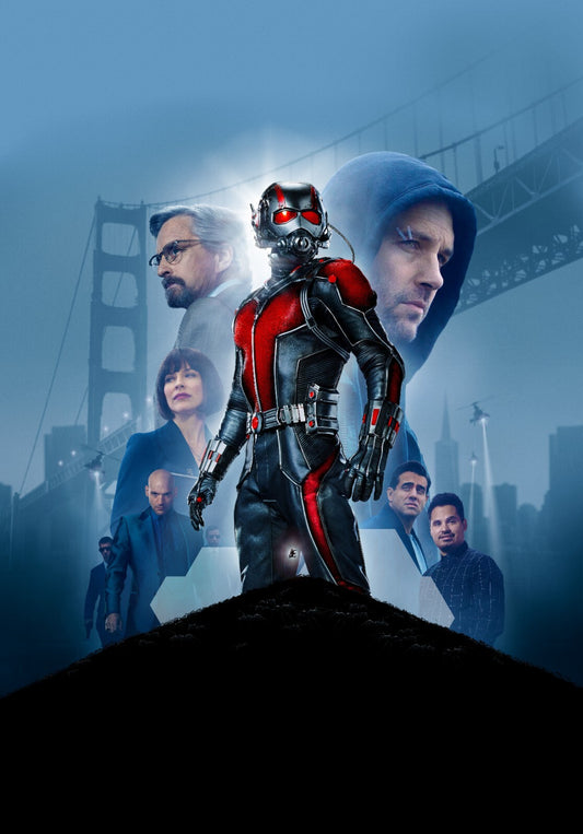 Ant Man Canvas Framed Poster | Wall Art - Home Decor