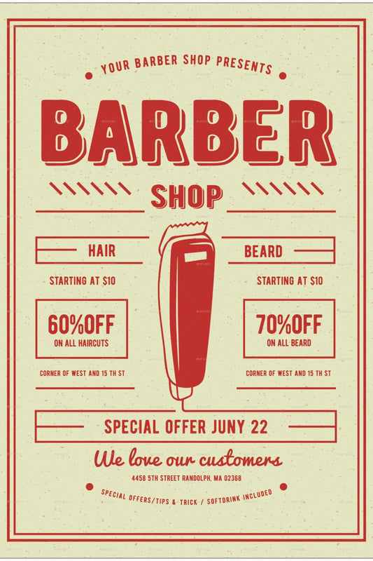 Barber Shop Canvas | Wall Art , Canvas , Home Decor , Customized Gift
