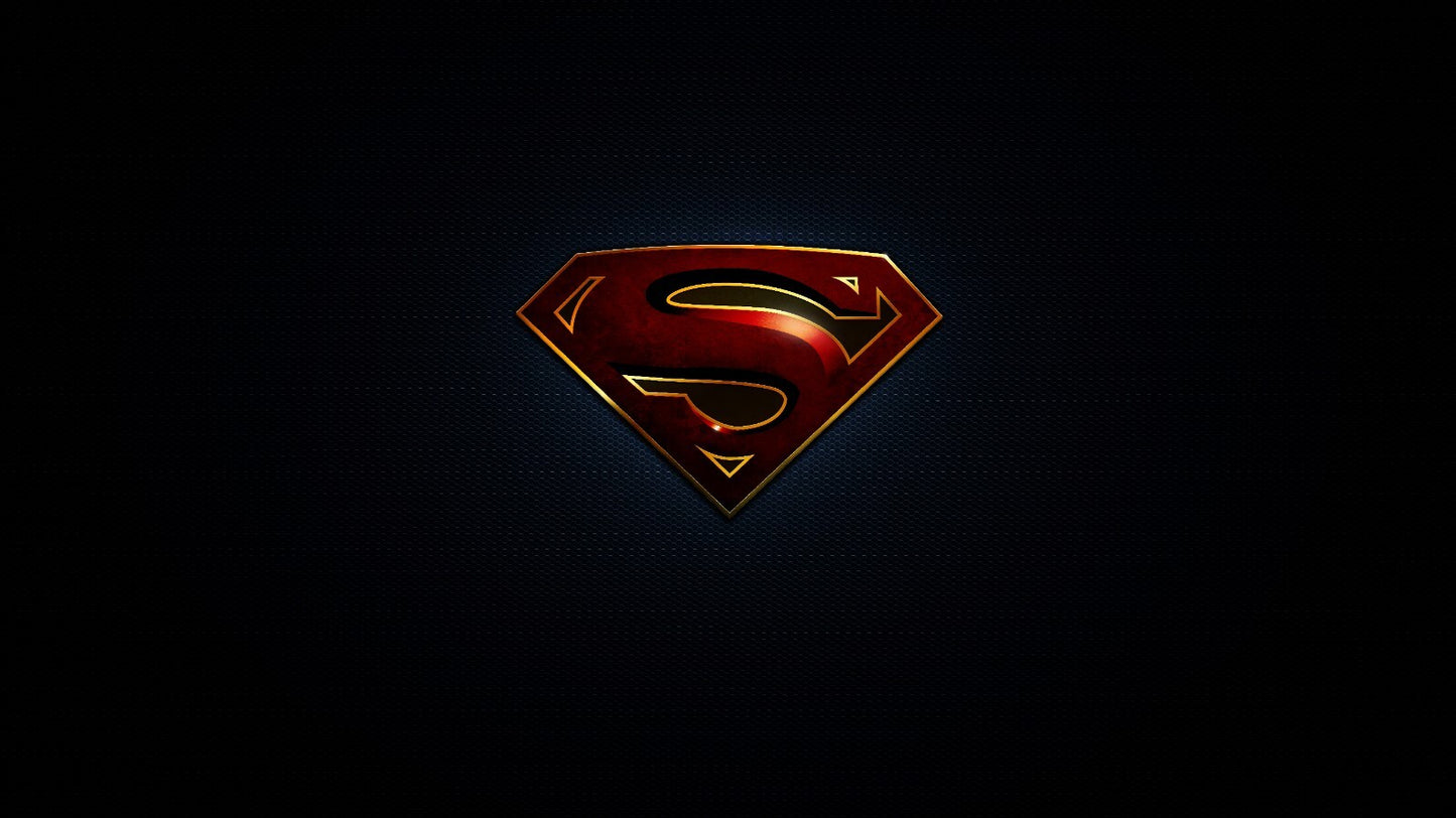 Superman Canvas Framed Poster | Wall Art - Home Decor