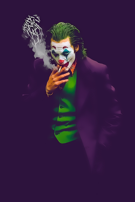 Joker Canvas Framed Poster | Wall Art - Home Decor