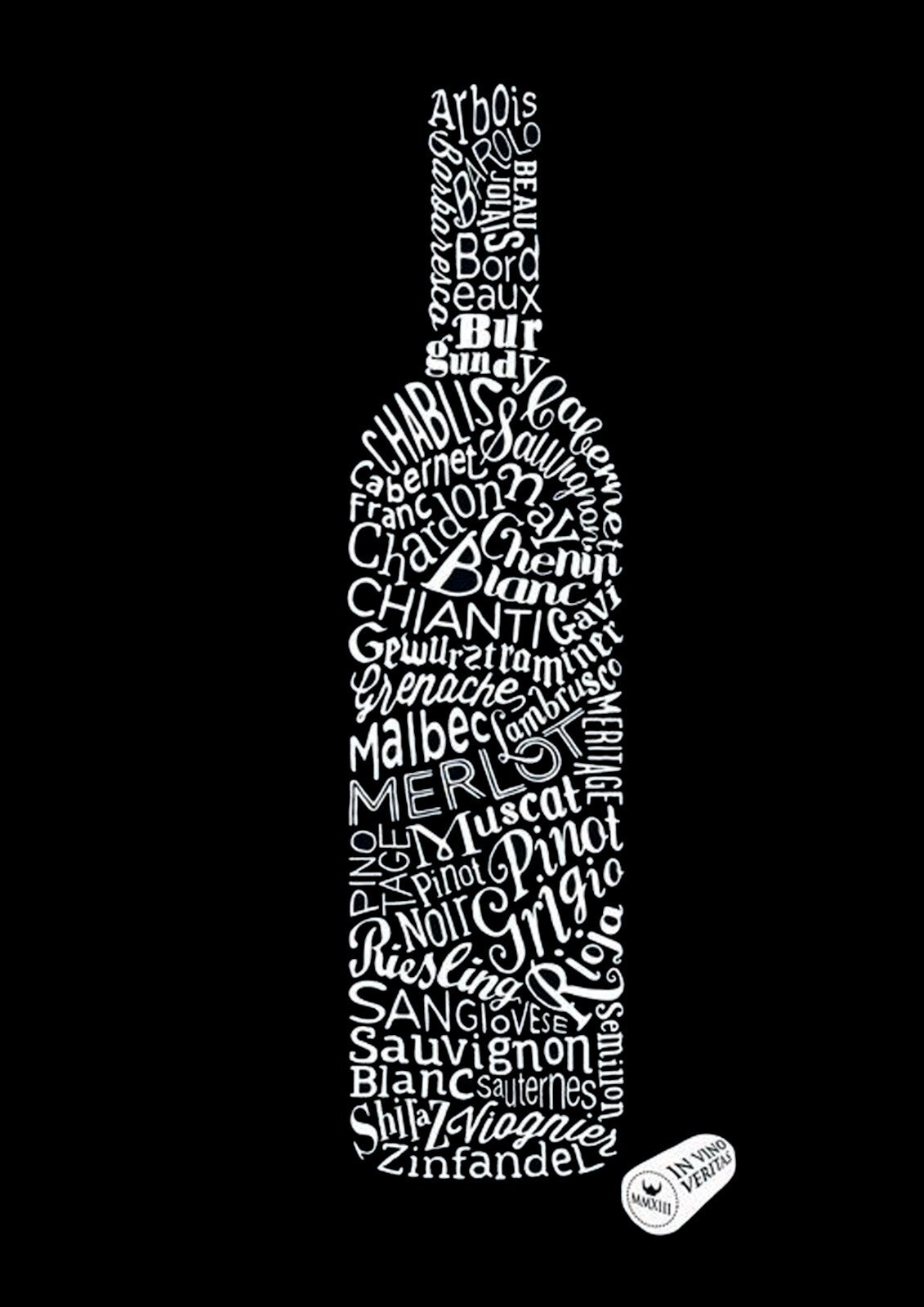 Drinks Canvas Framed Poster | Wall Art - Home Decor