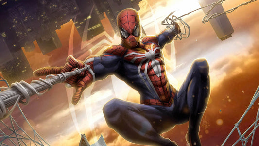 Spider Man Canvas Framed Poster | Wall Art - Home Decor