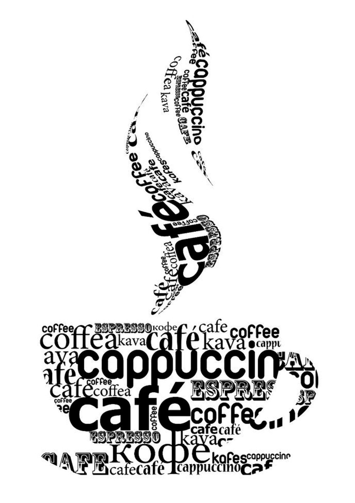 Coffee and Kitchen Canvas Framed Poster | Wall Art - Home Decor