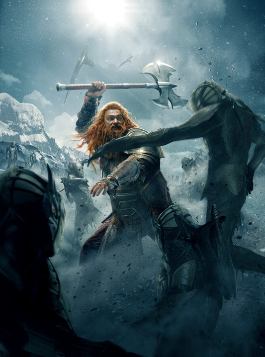 Thor Canvas Framed Poster | Wall Art - Home Decor