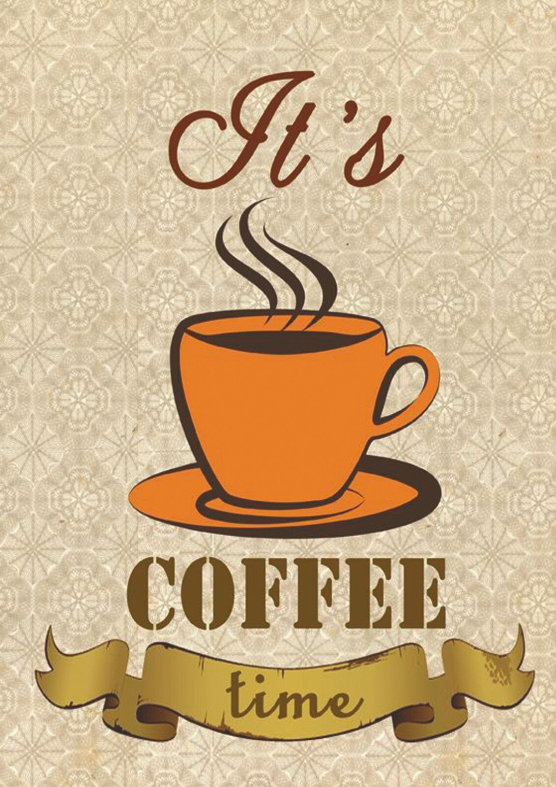 Coffee and Cooking Canvas Framed Poster | Wall Art - Home Decor