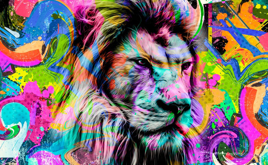 Street Art Canvas Framed Poster | Wall Art - Home Decor