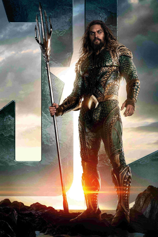 Aquaman Canvas Framed Poster | Wall Art - Home Decor