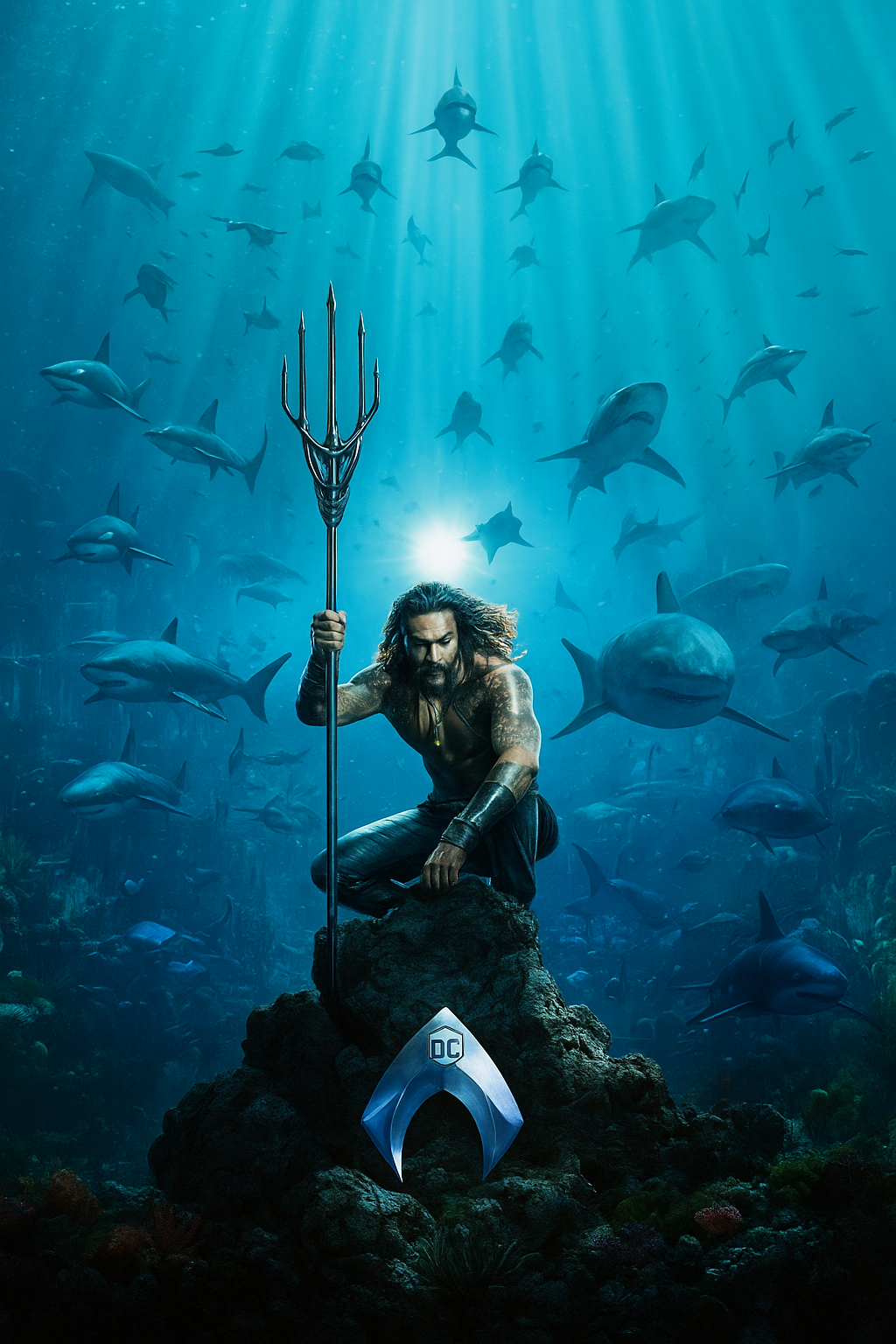 Arthur Curry  Canvas Framed Poster | Wall Art - Home Decor (Copy)