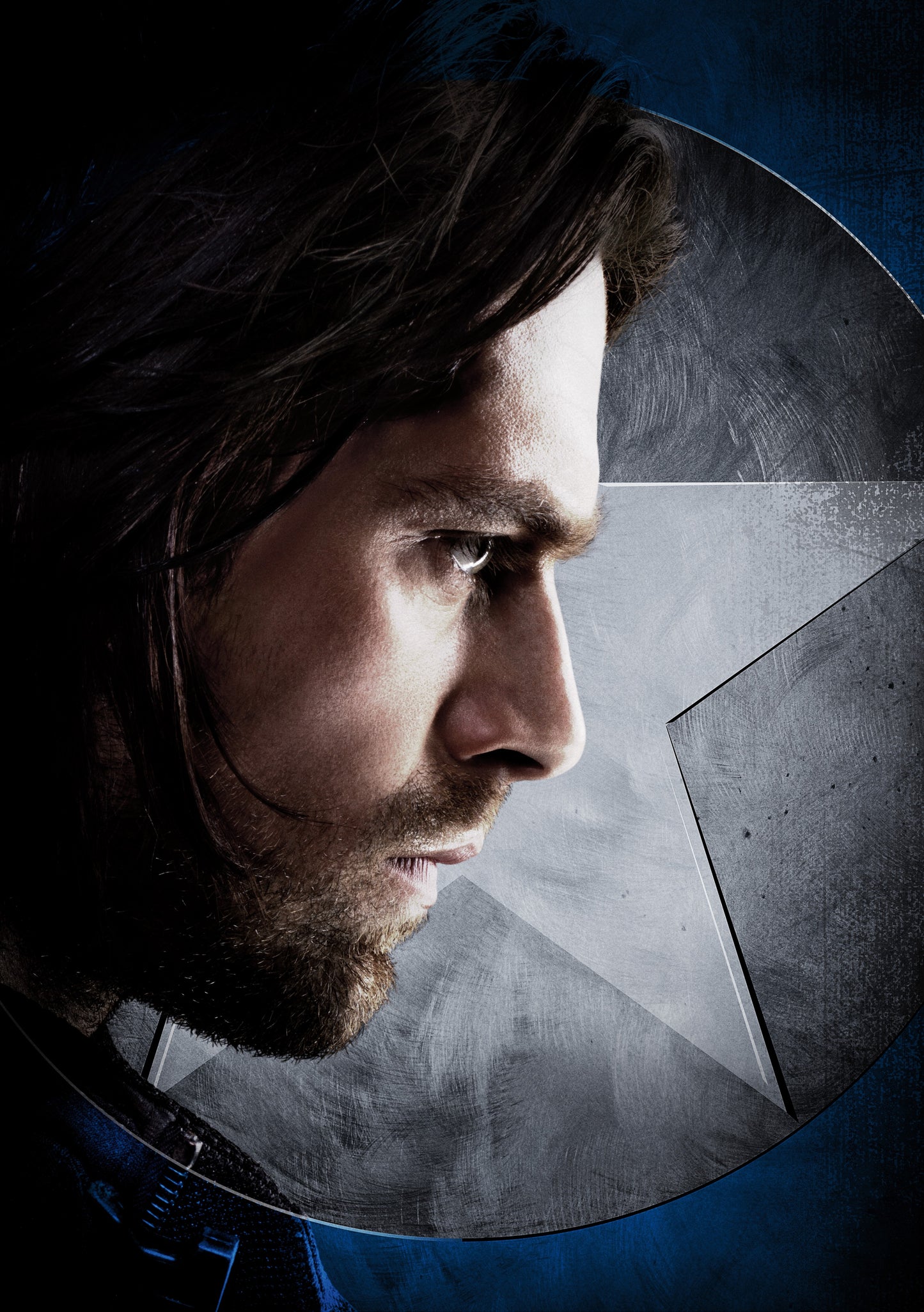 Bucky Barnes Canvas Framed Poster | Wall Art - Home Decor