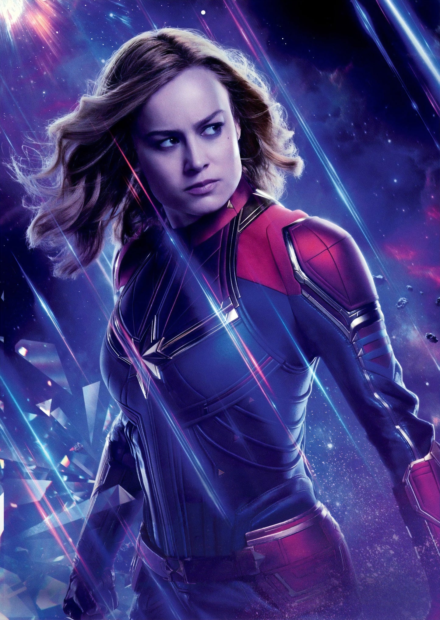 Carol Danvers Canvas Framed Poster | Wall Art - Home Decor