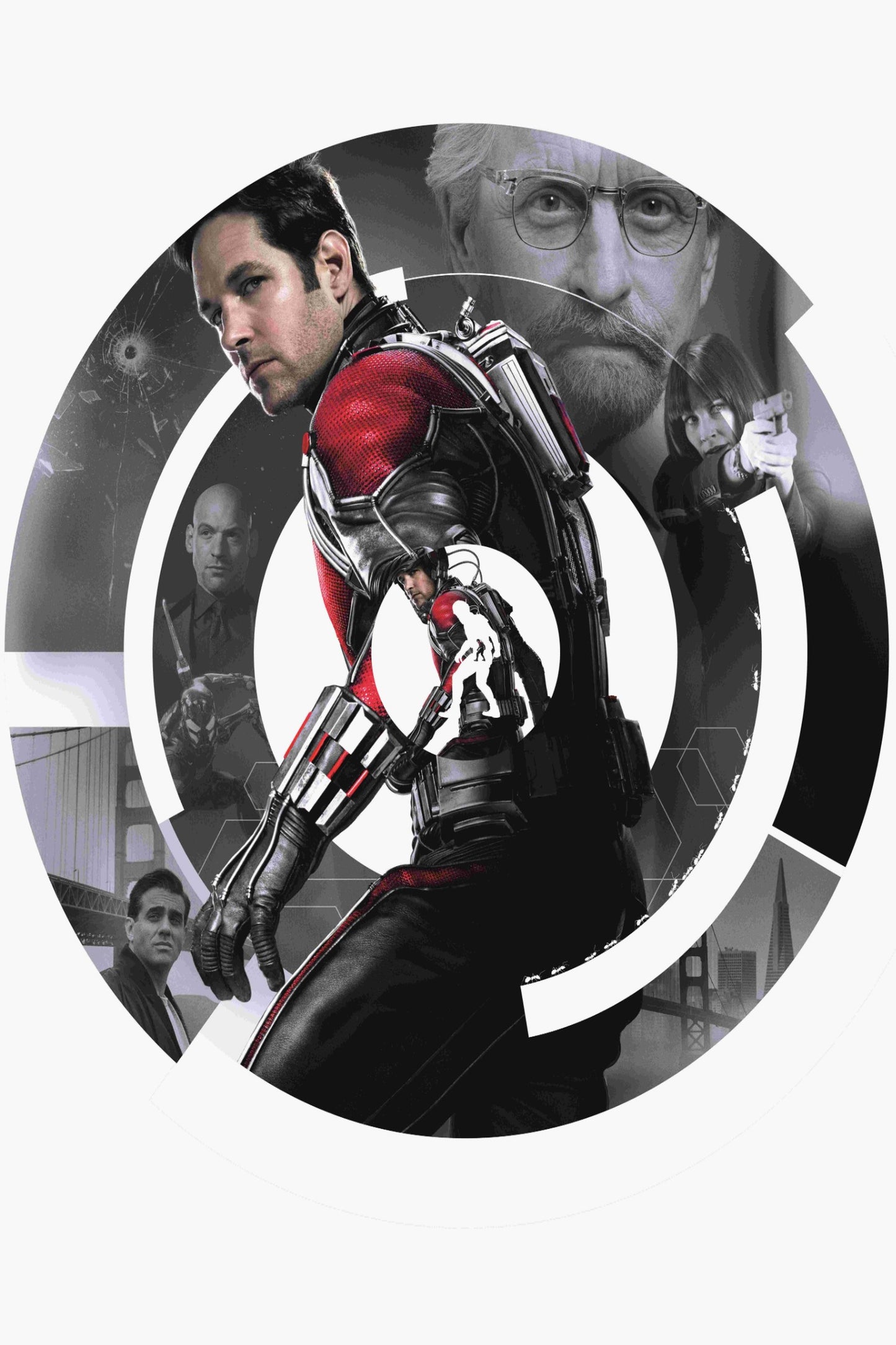 Ant Man Canvas Framed Poster | Wall Art - Home Decor