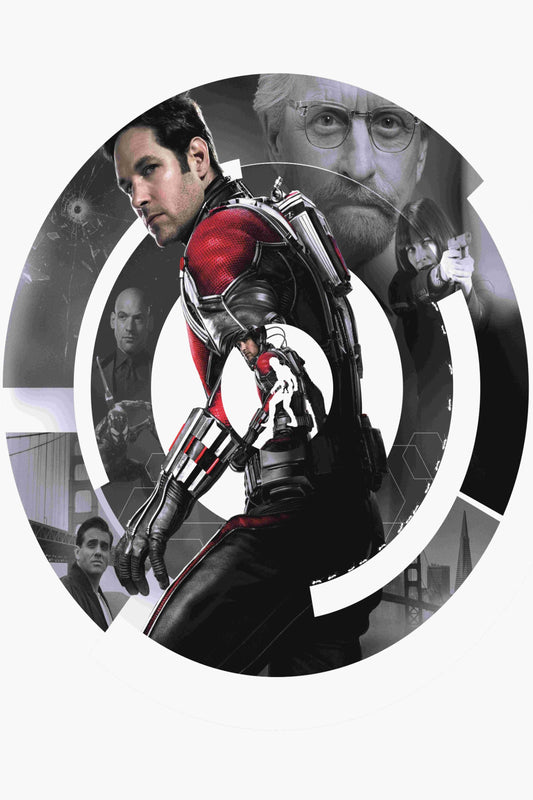 Ant Man Canvas Framed Poster | Wall Art - Home Decor