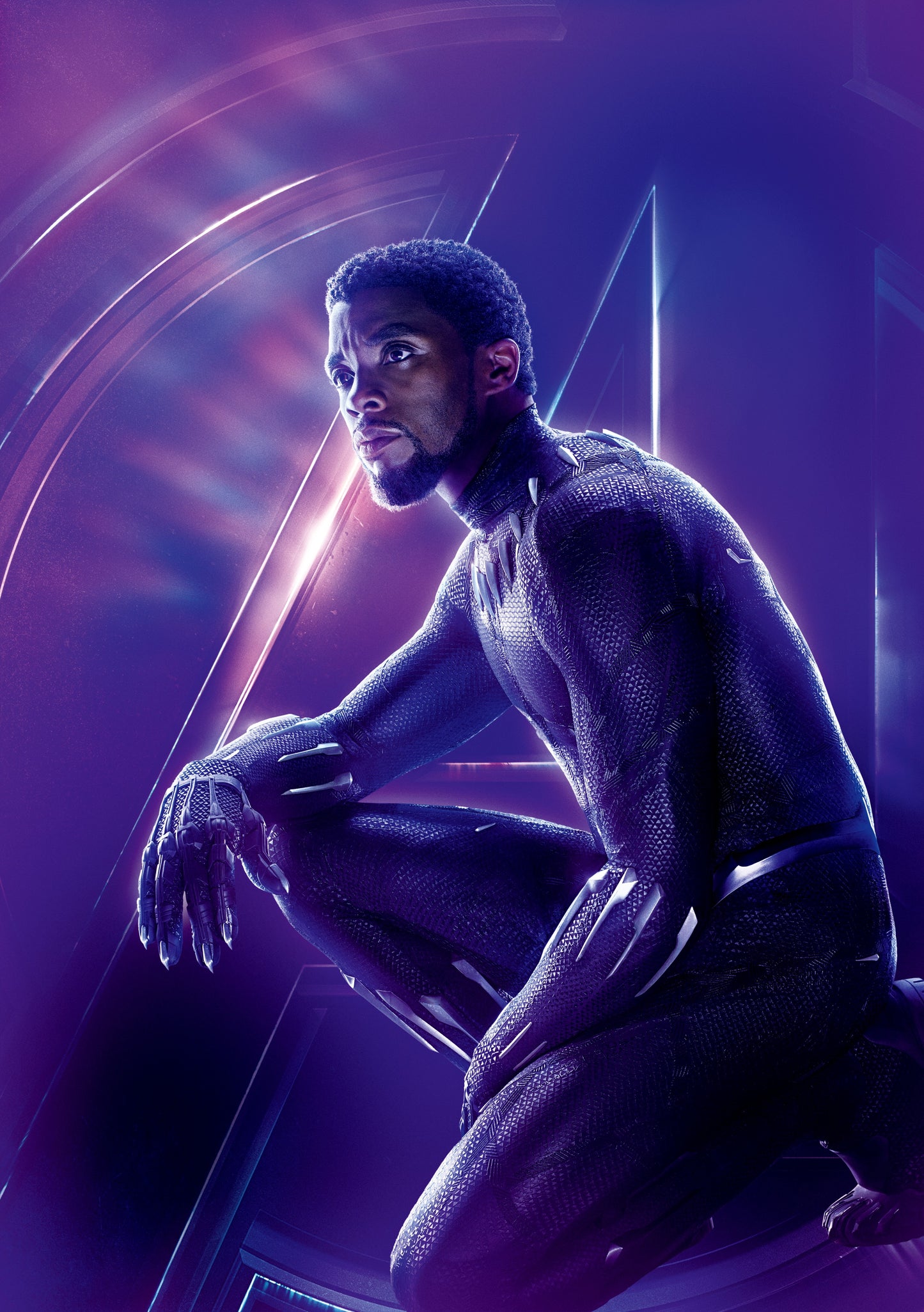 T' Challa - Black Panther Canvas Framed Poster | Wall Art - Home Decor