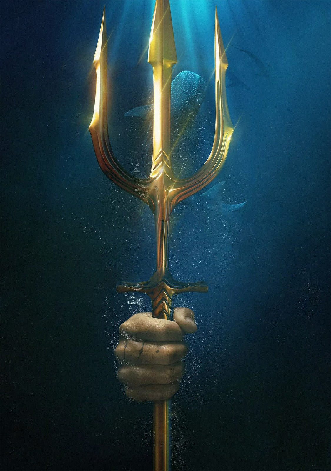 Aquaman Canvas Framed Poster | Wall Art - Home Decor