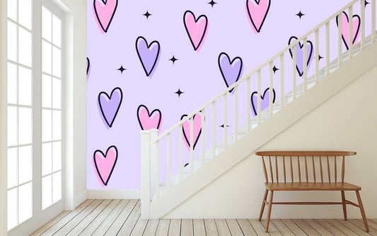 Removable Wallpaper Love Wallpaper #2. Peel and Stick Wallpaper.