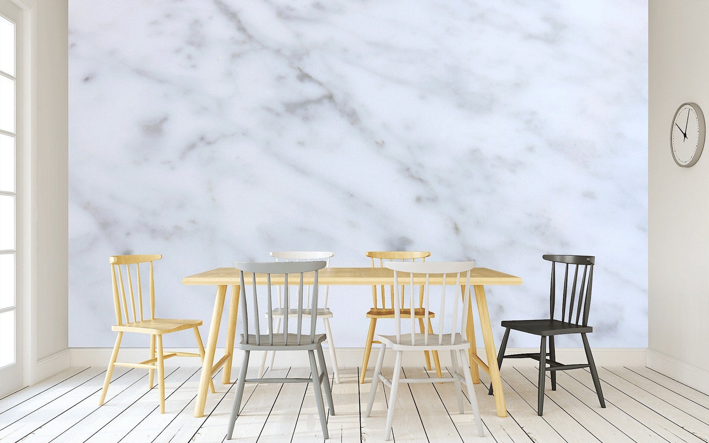Removable Wallpaper Wall Effect #7. Peel and Stick Wallpaper.