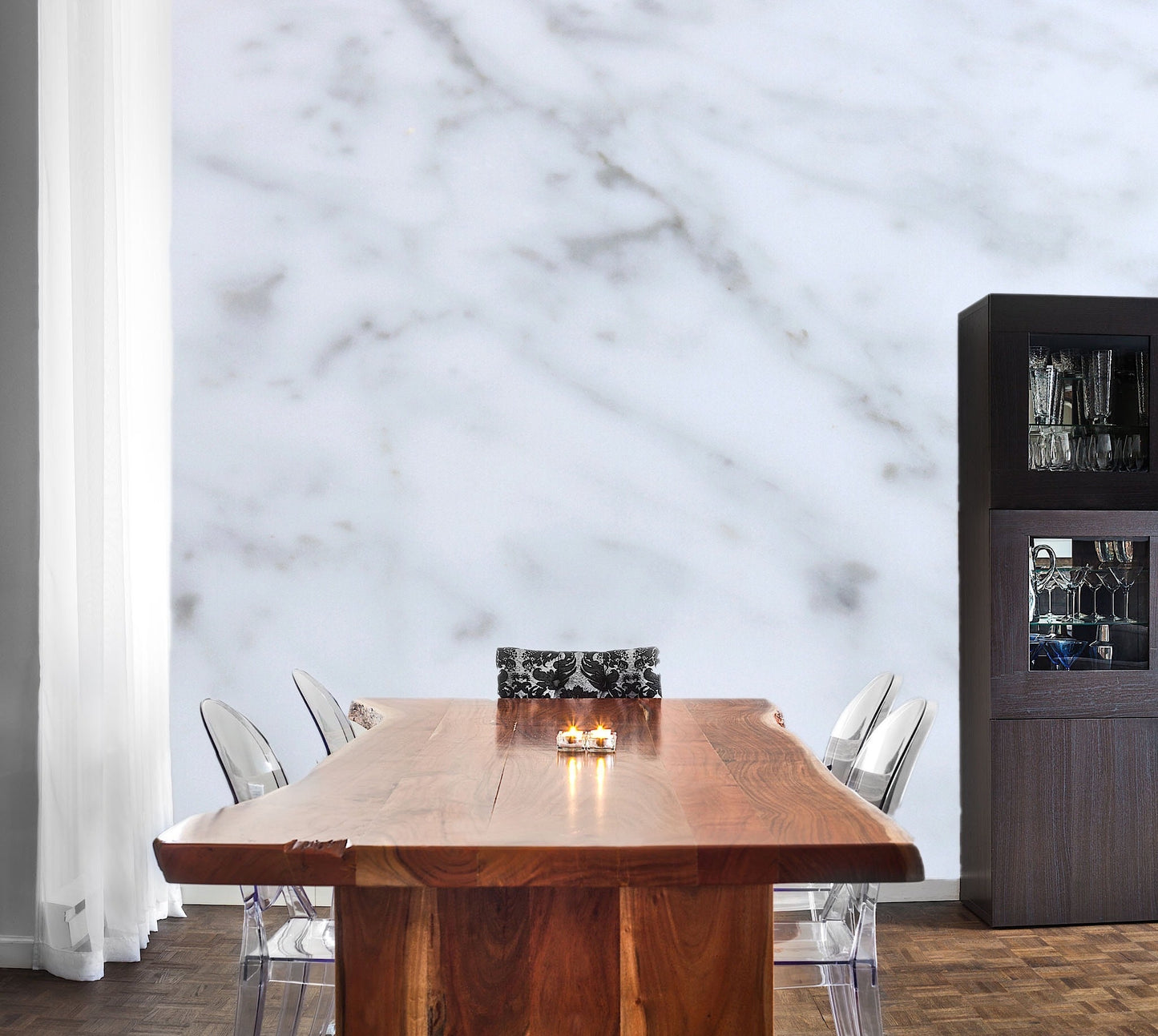 Removable Wallpaper Wall Effect #7. Peel and Stick Wallpaper.