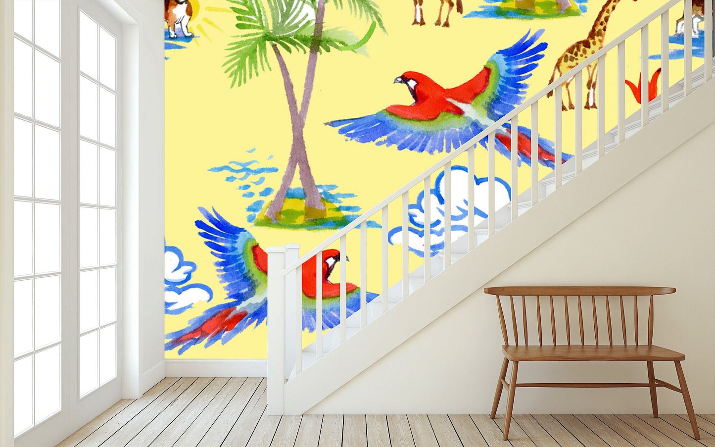 Removable Wallpaper Kids Wallpaper #5. Peel and Stick Wallpaper.