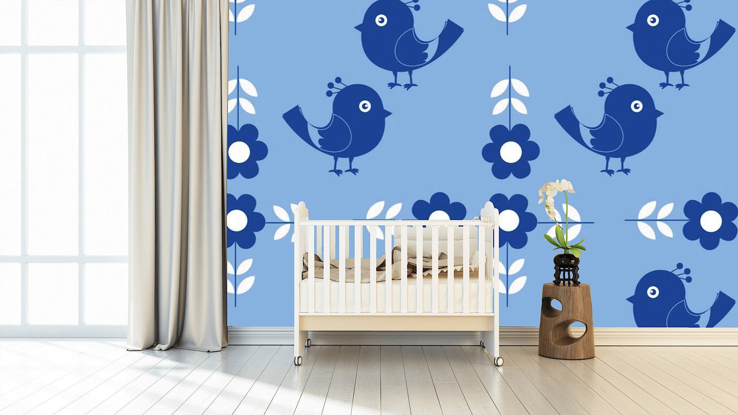 Removable Wallpaper Kids Wallpaper #9. Peel and Stick Wallpaper.