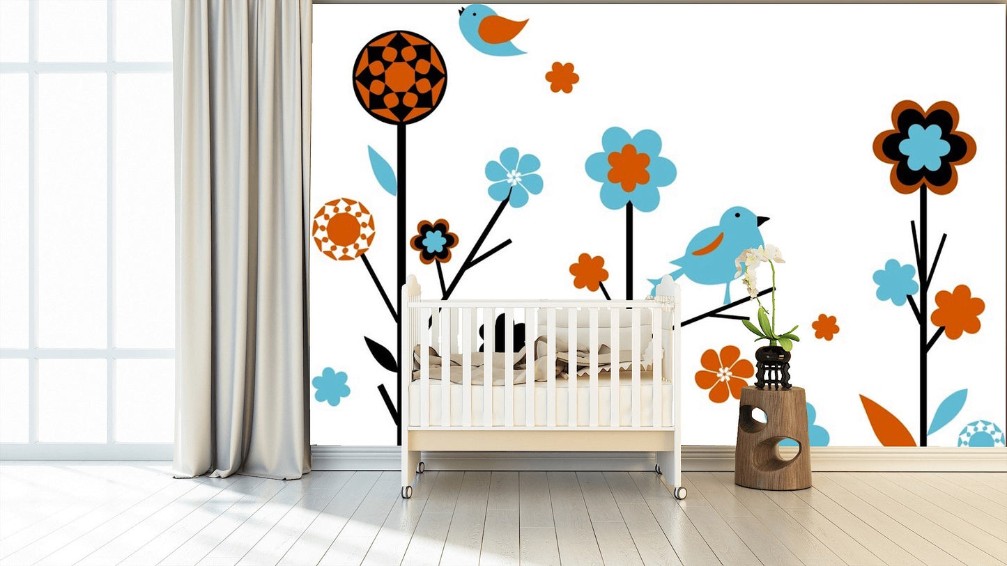 Removable Wallpaper Kids Wallpaper #10. Peel and Stick Wallpaper.