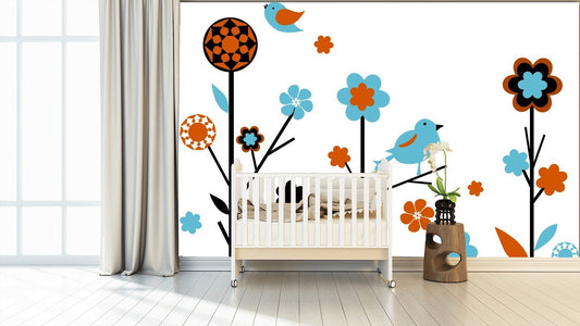 Removable Wallpaper Kids Wallpaper #10. Peel and Stick Wallpaper.