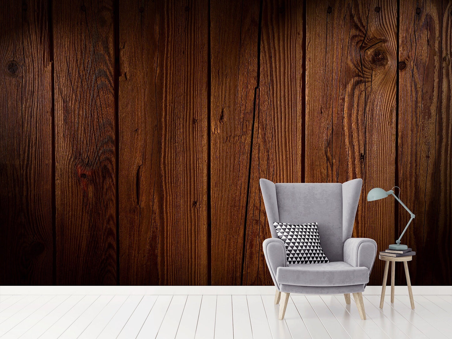 Removable Wallpaper Wall Effect #6. Peel and Stick Wallpaper.