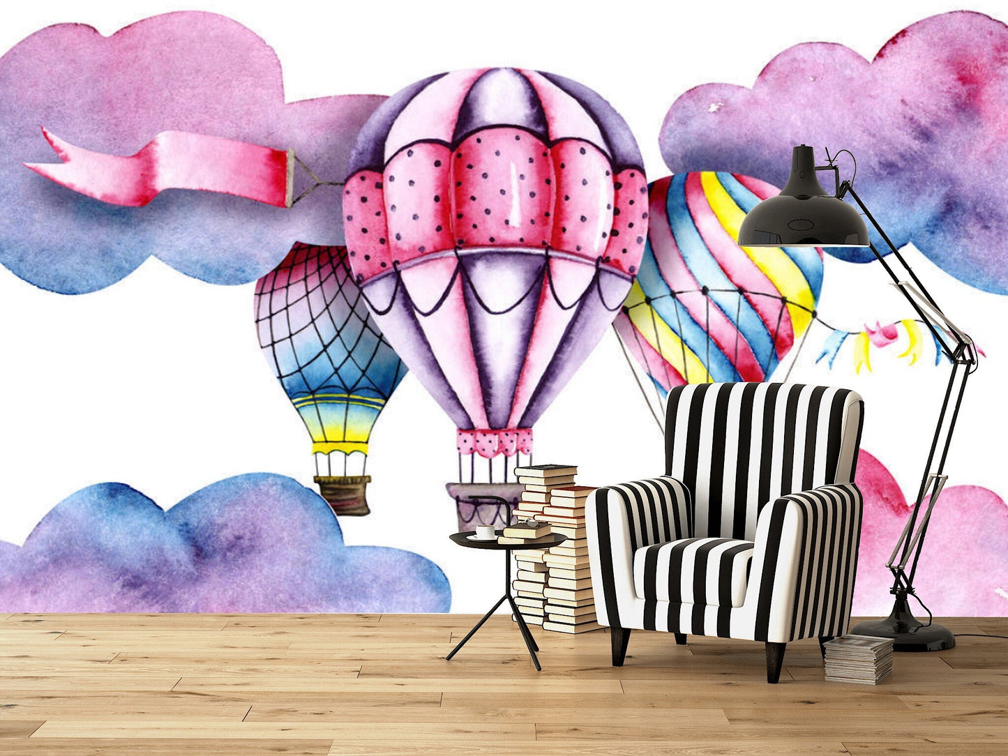 Removable Wallpaper Kids Wallpaper #3. Peel and Stick Wallpaper.