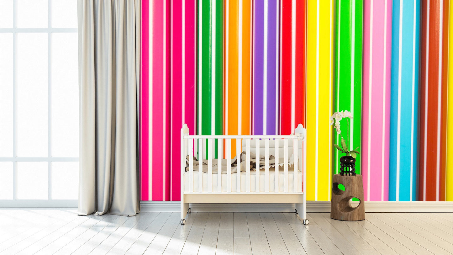 Removable Wallpaper Kids Wallpaper #6. Peel and Stick Wallpaper.