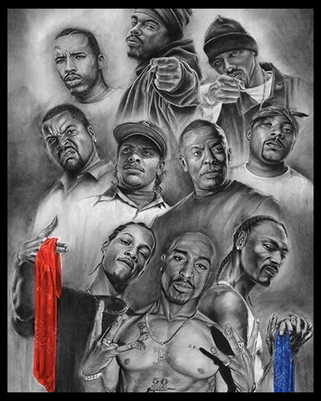 Kings of Hip Hop Canvas
