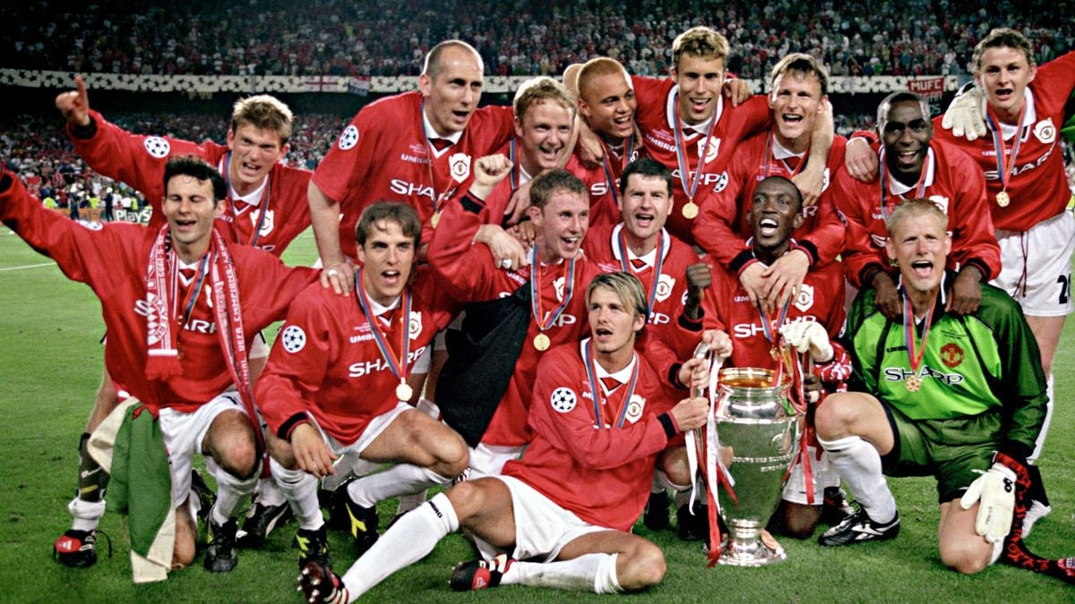 Manchester United FC 1999 Canvas