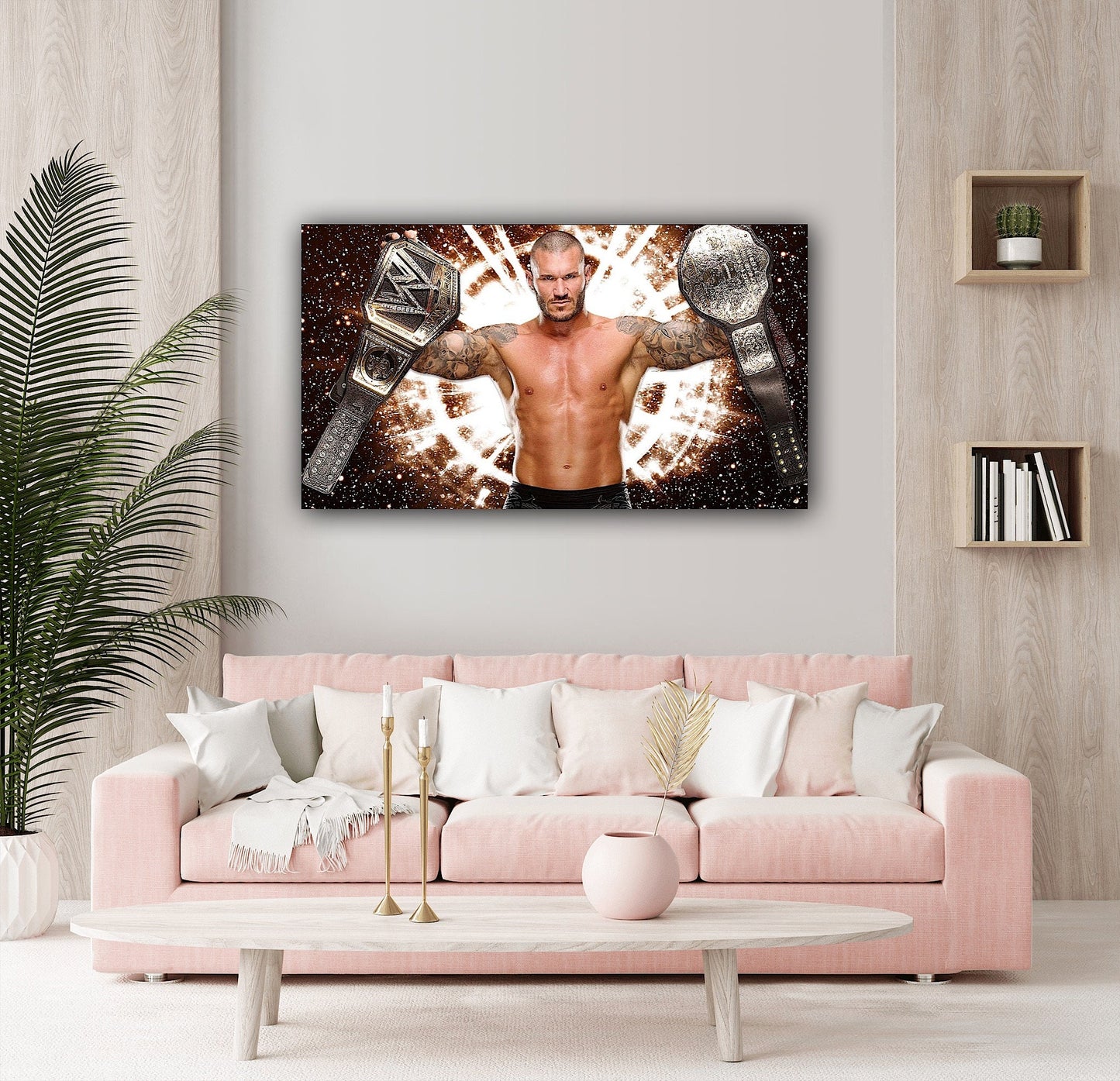 Randy Orton Canvas | Wrestling Poster Decorative Painting | Canvas Wall Posters
