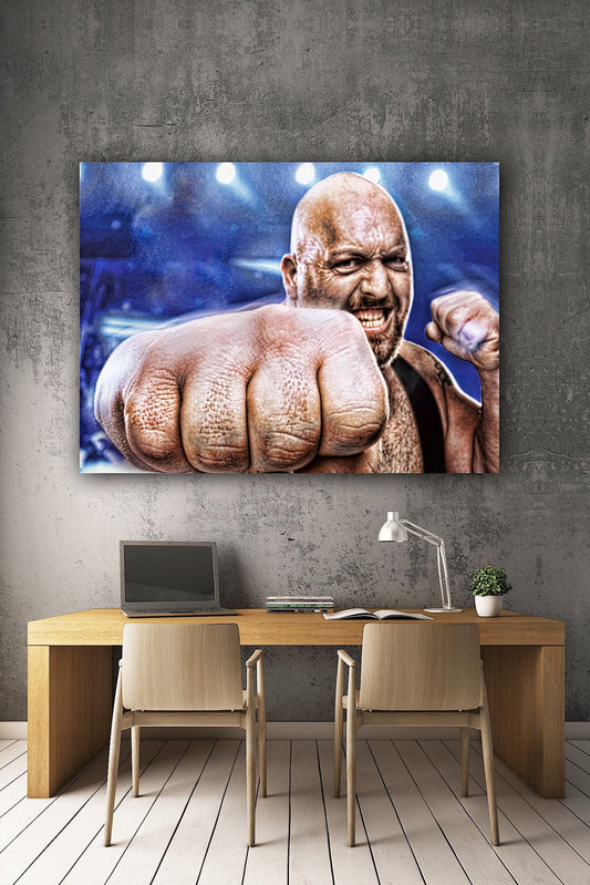 The Big Show Canvas | Wrestling Poster Decorative Painting | Canvas Wall Posters