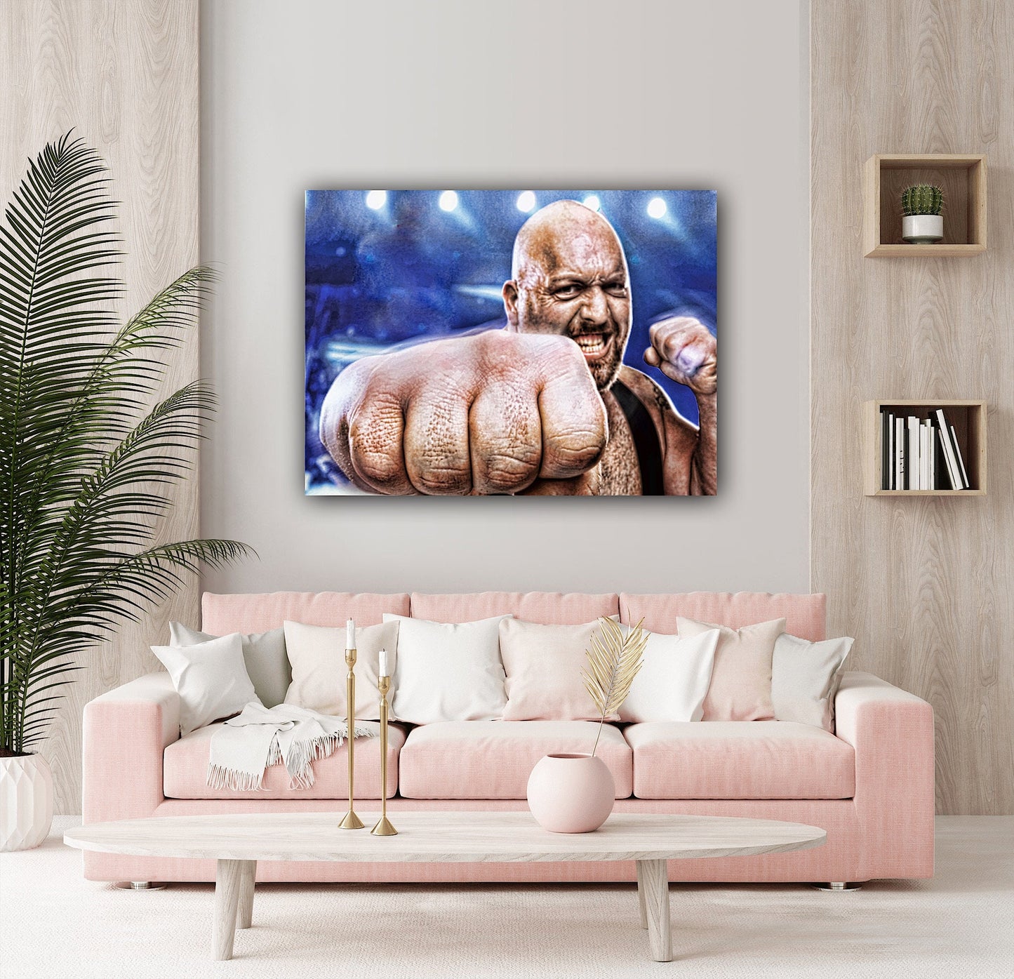 The Big Show Canvas | Wrestling Poster Decorative Painting | Canvas Wall Posters