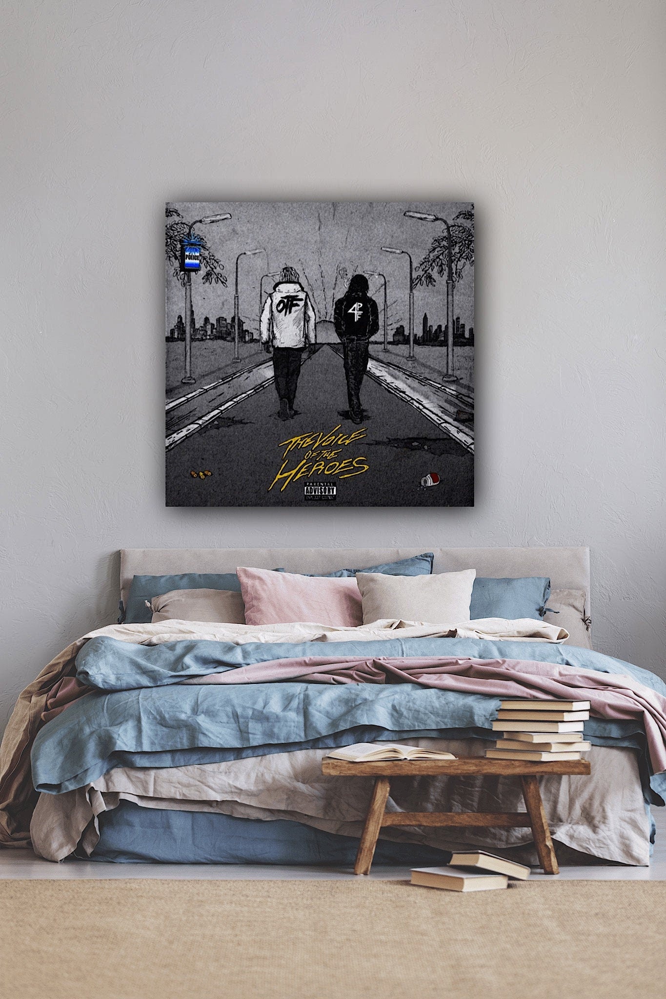 Lil Durk - The Voice of the Heroes Canvas