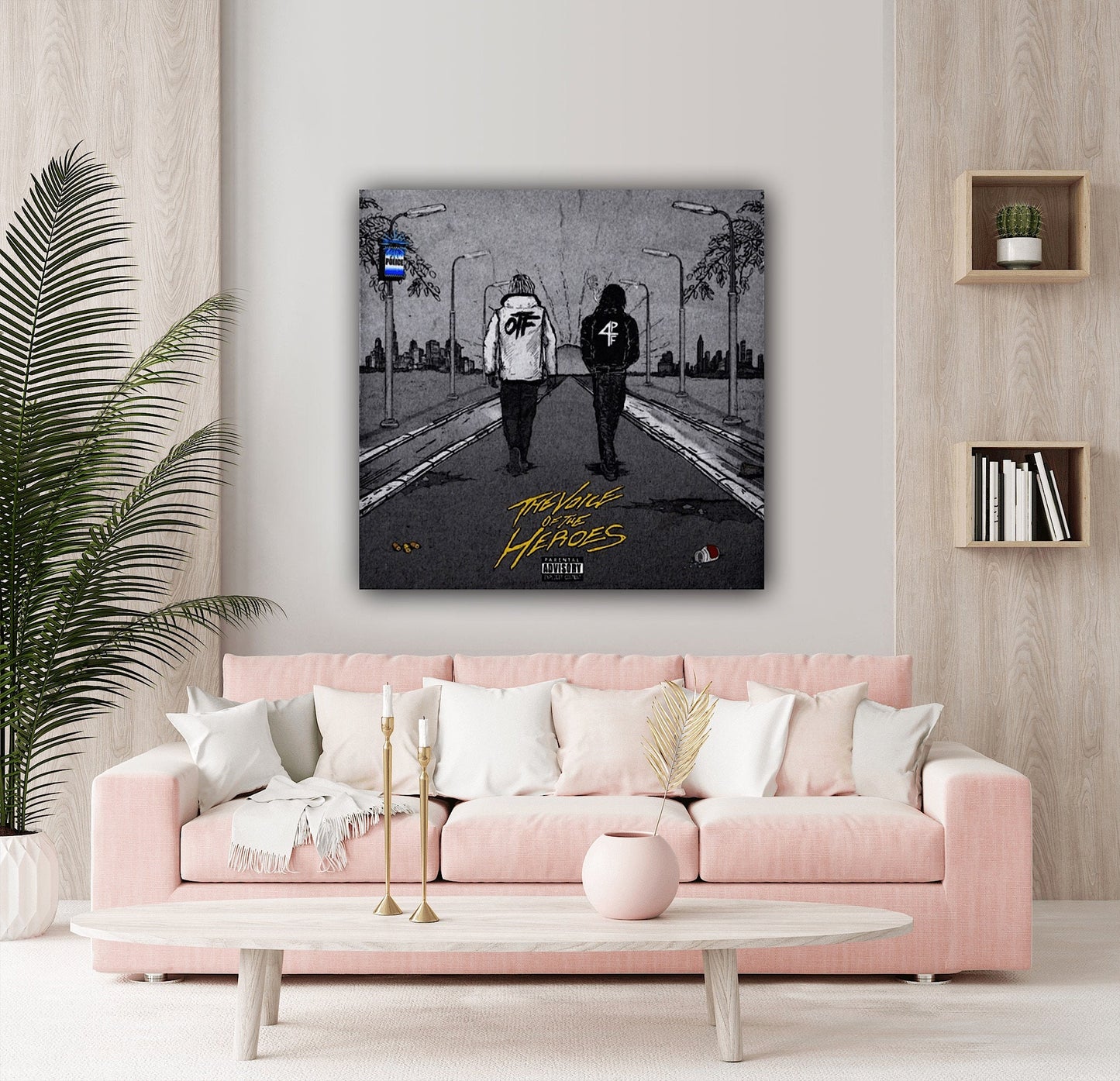 Lil Durk - The Voice of the Heroes Canvas