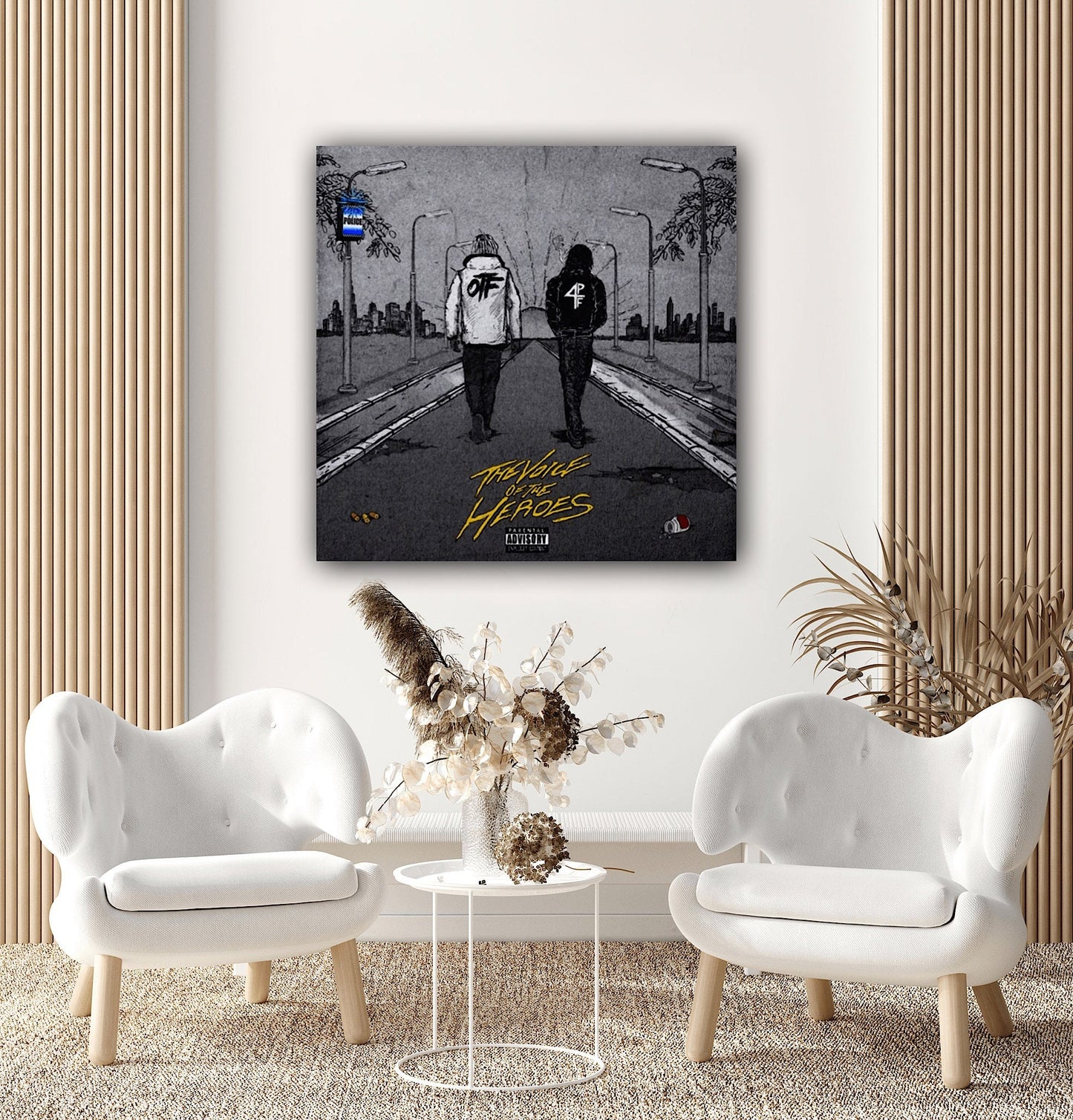 Lil Durk - The Voice of the Heroes Canvas