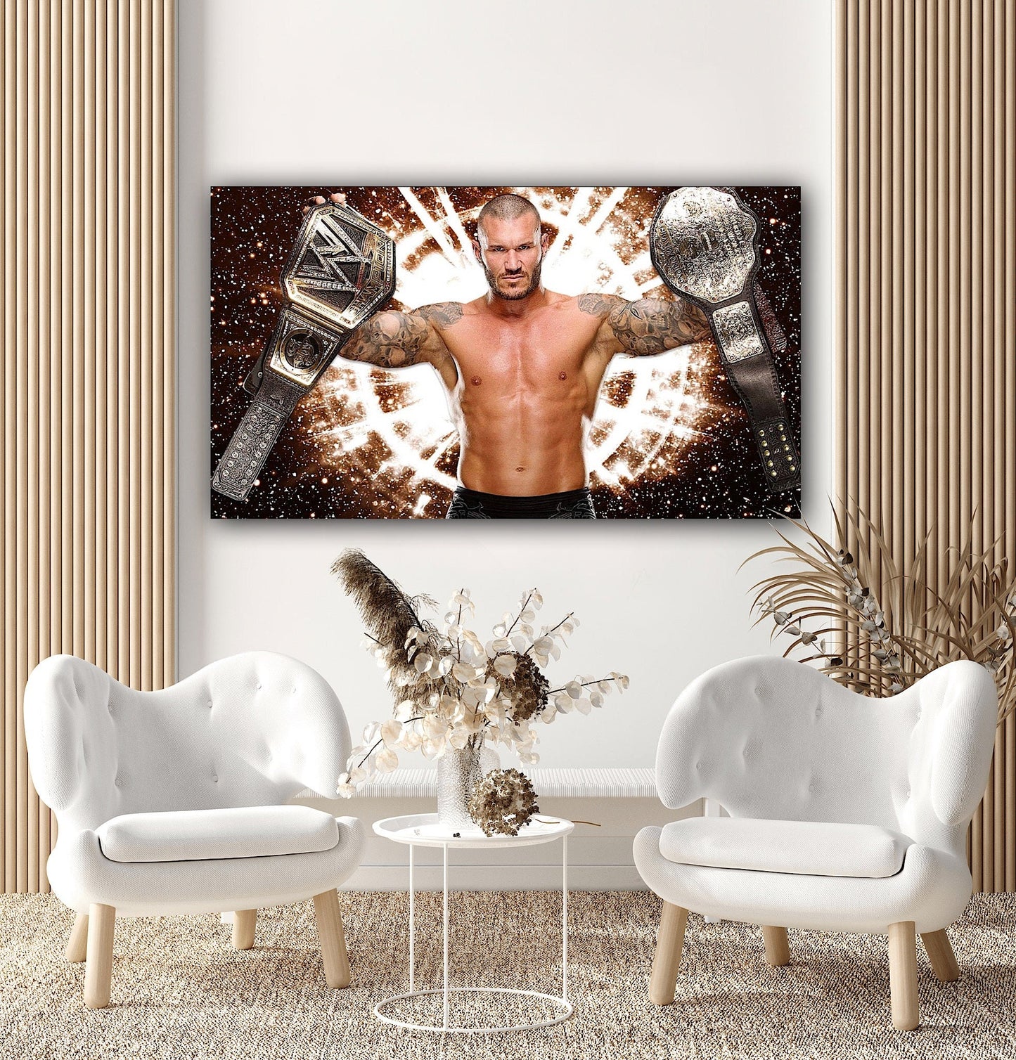 Randy Orton Canvas | Wrestling Poster Decorative Painting | Canvas Wall Posters