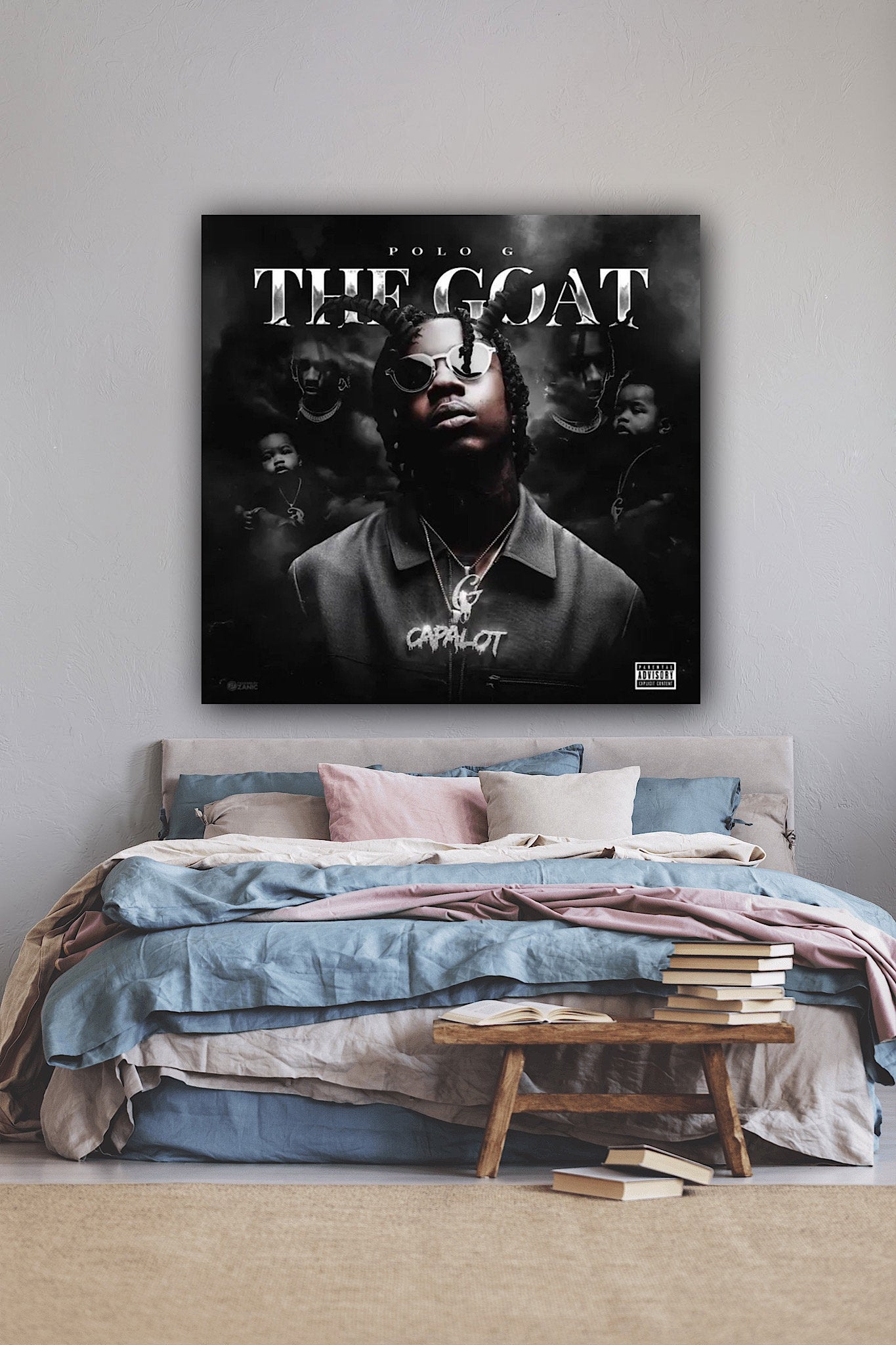 Polo G - The GOAT Canvas – Printville