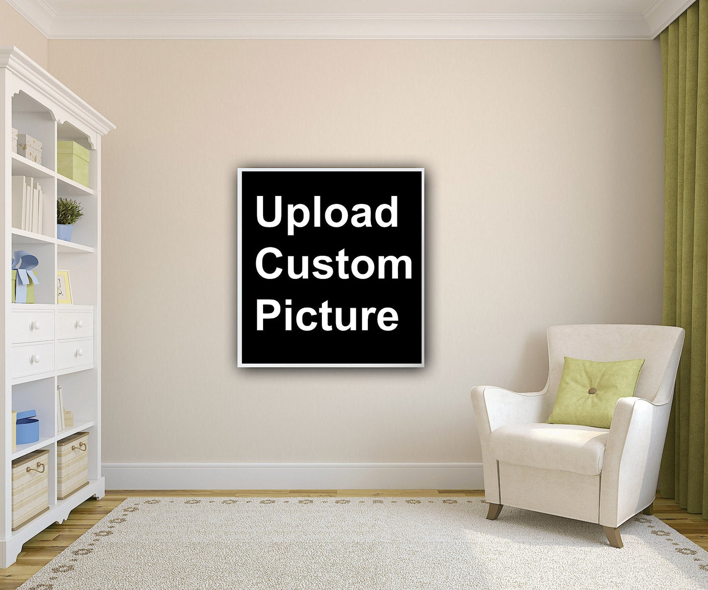 Choose your Custom Canvas - Square - Custom Canvas Canvas - Custom Pictures - Wrapped Framed Canvas