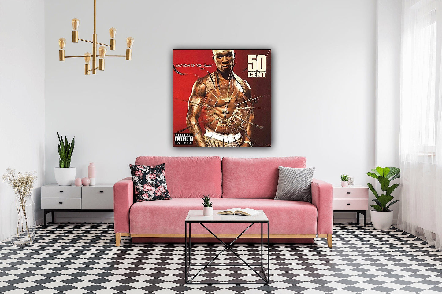 50 Cent - Get Rich or Die Tryin’ Canvas