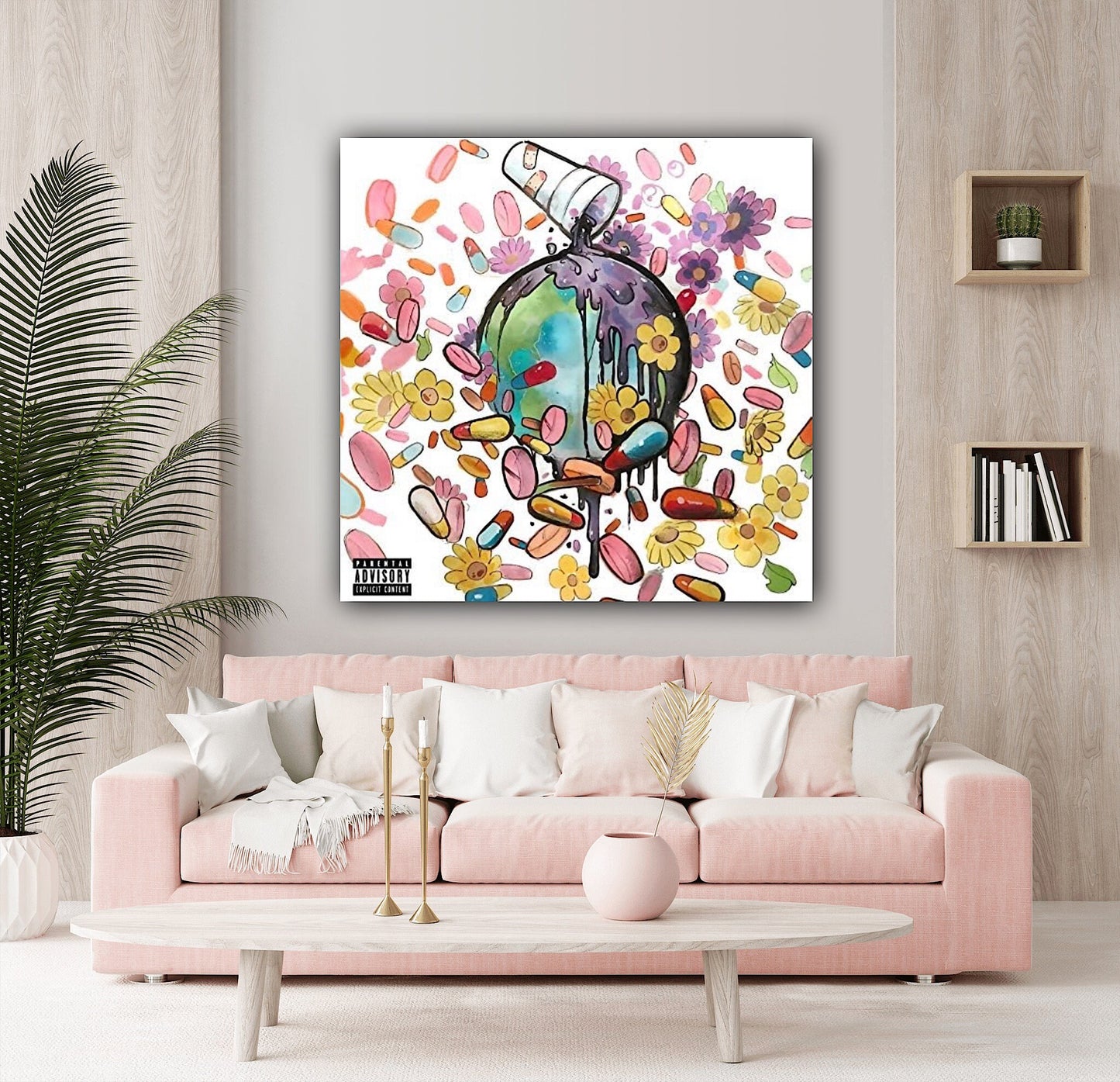 Juice Wrld - Wrld On Drugs Canvas
