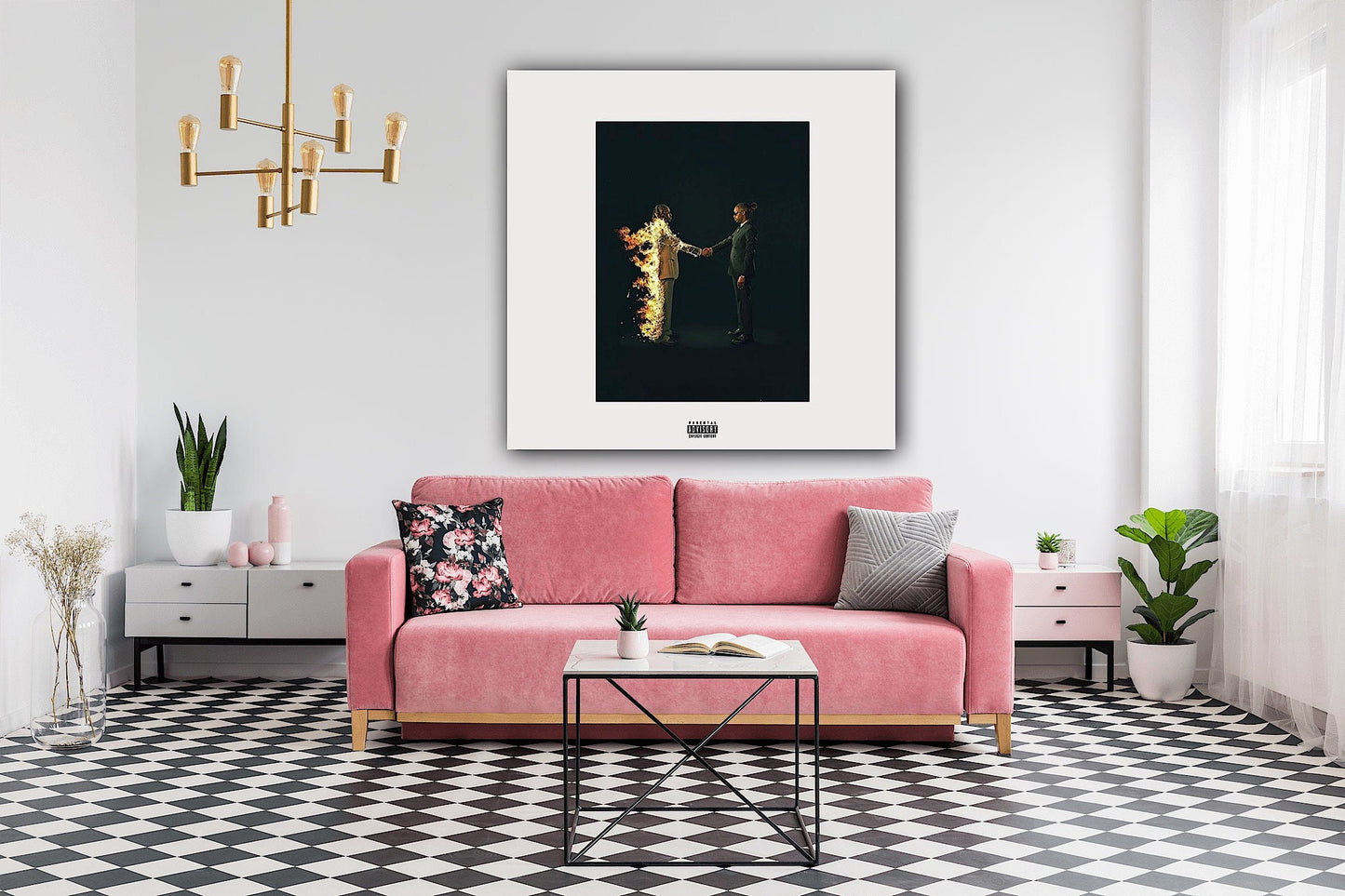 Metro Boomin - HEROS & VILLAINS Canvas