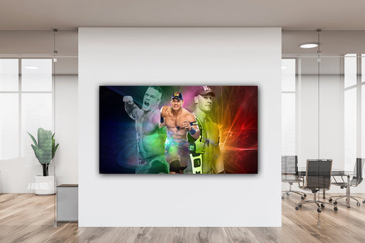 John Cena Canvas - WWE John Cena Poster Art |  Boxing / Wall poster / Wall art