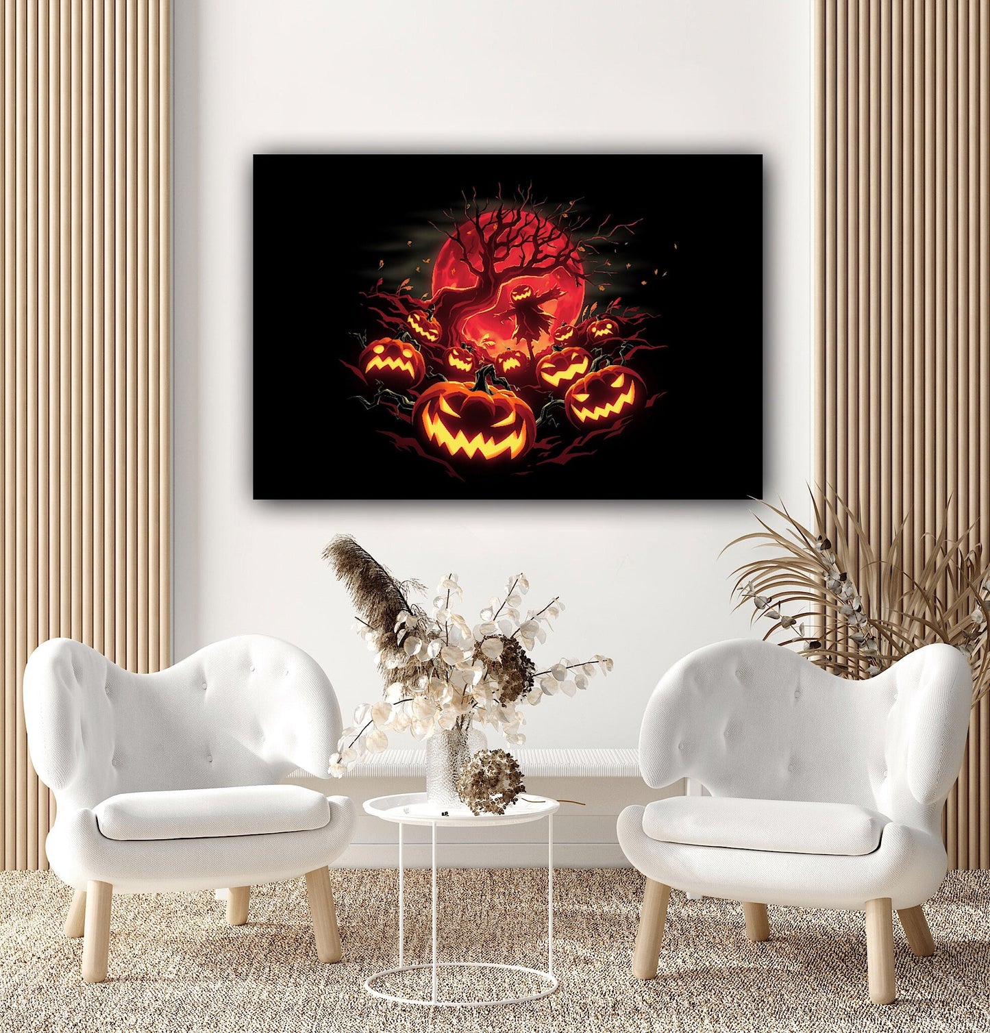 Halloween Pumpkins Canvas