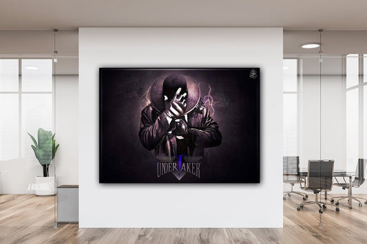 The Undertaker Canvas | Canvas Wall Posters | Art Picture Print Modern Family Bedroom Decor Posters