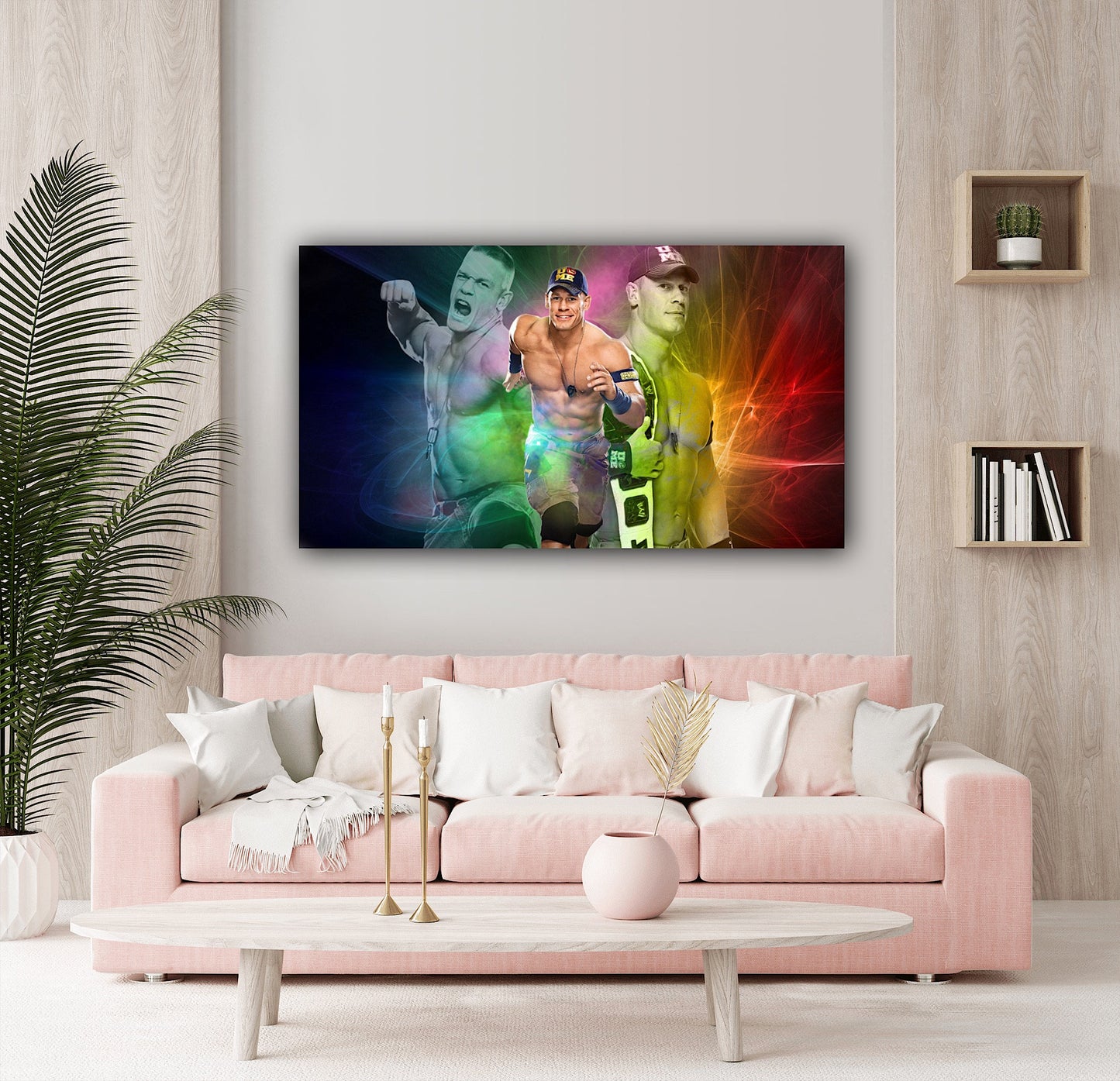 John Cena Canvas - WWE John Cena Poster Art |  Boxing / Wall poster / Wall art