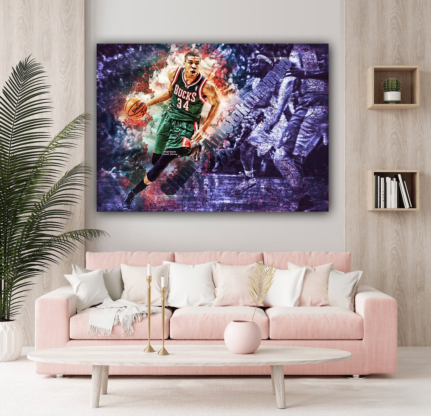 Giannis Antetokounmpo Canvas